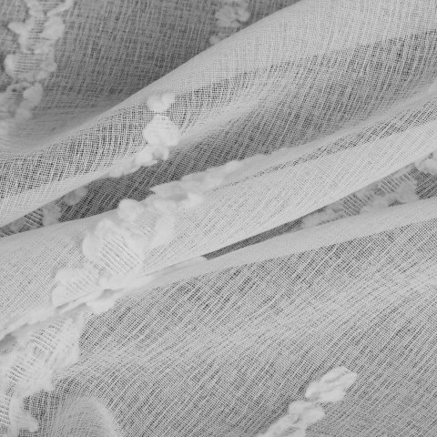 ZASŁONA GOTOWA EUROFIRANY ALENI 140 X 250 CM SREBRNY