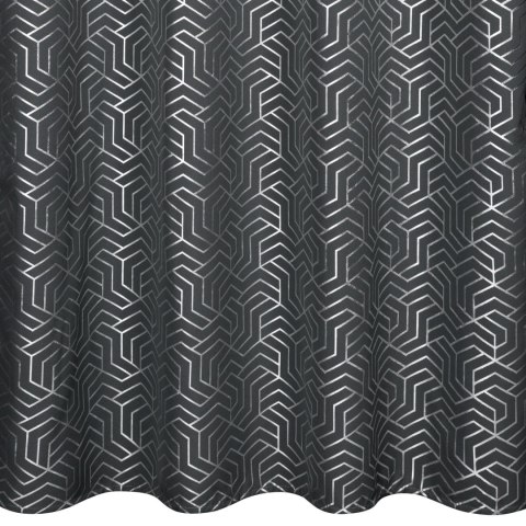 ZASŁONA GOTOWA EUROFIRANY SEMI 140 X 250 CM STALOWY