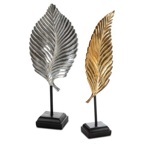 FIGURKA EUROFIRANY DEKORACYJNA LIFI 16 X 10 X 39 CM SREBRNY