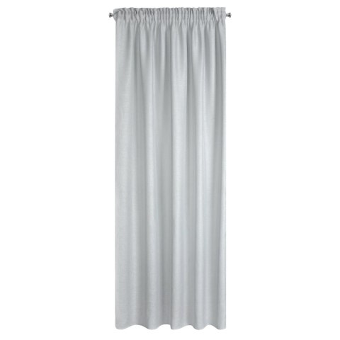 FIRANA GOTOWA CELINE NA TAŚMIE 140 X 270 CM SREBRNY