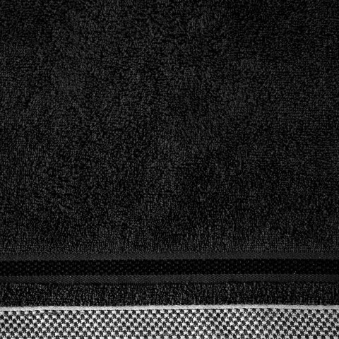 RĘCZNIK ABBIE (11) 100 X 150 CM CZARNY
