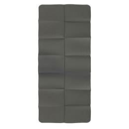 Mata do ćwiczeń jogi składana 183x61x0,4 cm szara