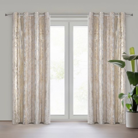 ZASŁONA GOTOWA SOFI 135 X 250 CM KREMOWY