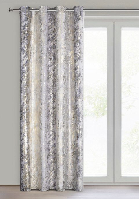 ZASŁONA GOTOWA SOFI 135 X 250 CM SREBRNY