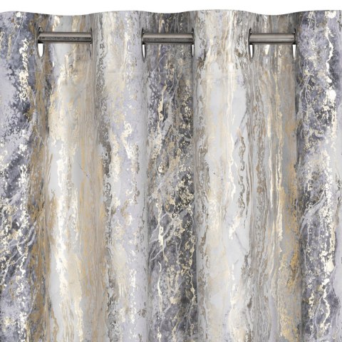 ZASŁONA GOTOWA SOFI 135 X 250 CM SREBRNY