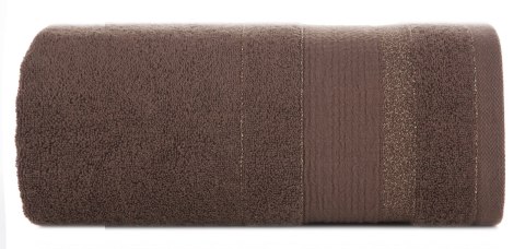 RĘCZNIK APRIL (08) 70 X 140 CM CIEMNOBRĄZOWY