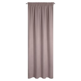 ZASŁONA GOTOWA CARLO NA TAŚMIE 130 X 300 CM PUDROWY RÓŻ