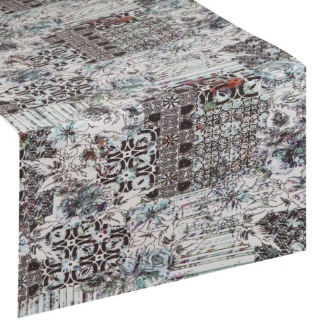 OBRUS DORIT 35 X 180 CM BIAŁY