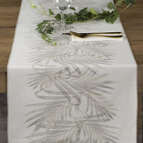 OBRUS INES 11 40 X 140 CM BEŻOWY