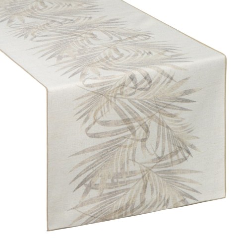 OBRUS INES 11 40 X 140 CM BEŻOWY