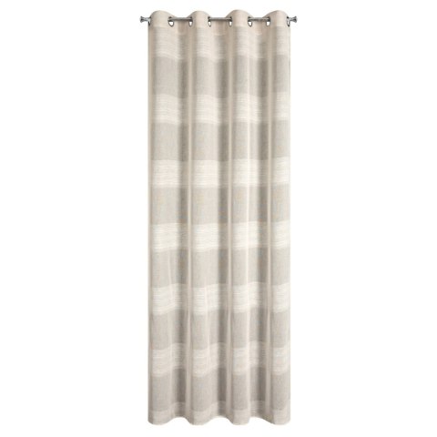 ZASŁONA GOTOWA EUROFIRANY AGATA 140 X 250 CM BEŻOWY