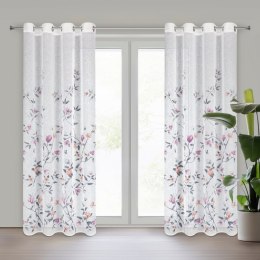 ZASŁONA GOTOWA EUROFIRANY ANTEA 140 X 250 CM BIAŁY