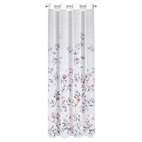 ZASŁONA GOTOWA EUROFIRANY ANTEA 140 X 250 CM BIAŁY