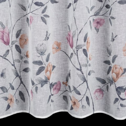 ZASŁONA GOTOWA EUROFIRANY ANTEA 140 X 250 CM BIAŁY