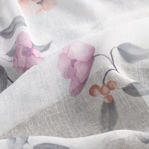 ZASŁONA GOTOWA EUROFIRANY ANTEA 140 X 250 CM BIAŁY