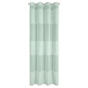 ZASŁONA GOTOWA EUROFIRANY ESTERI 140 X 250 CM MIĘTOWY