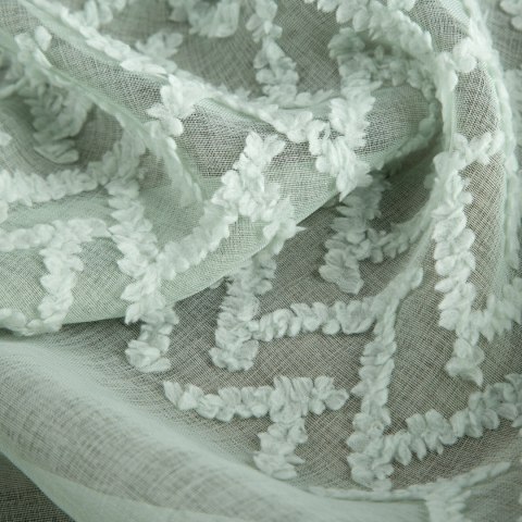 ZASŁONA GOTOWA EUROFIRANY ESTERI 140 X 250 CM MIĘTOWY