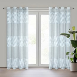 ZASŁONA GOTOWA EUROFIRANY ESTERI 140 X 250 CM NIEBIESKI