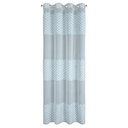 ZASŁONA GOTOWA EUROFIRANY ESTERI 140 X 250 CM NIEBIESKI