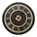 ZEGAR EUROFIRANY DEKORACYJNY 81 76 X 8 X 76 CM CZARNY