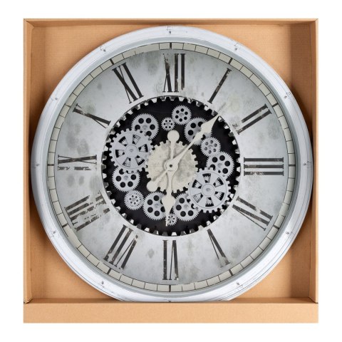 ZEGAR EUROFIRANY DEKORACYJNY 86 72 X 8 X 72 CM BIAŁY