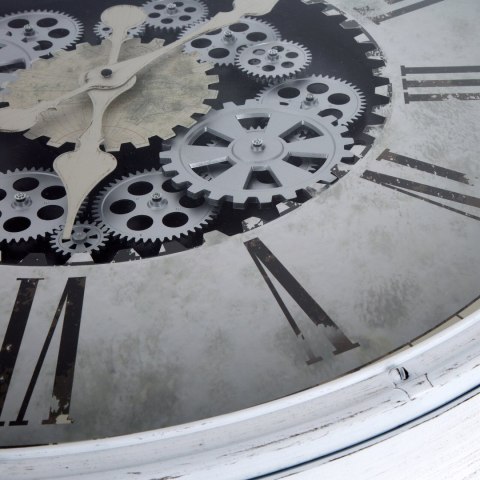 ZEGAR EUROFIRANY DEKORACYJNY 86 72 X 8 X 72 CM BIAŁY