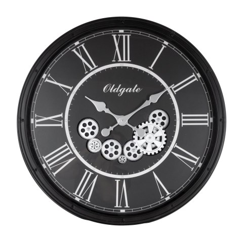 ZEGAR EUROFIRANY DEKORACYJNY 87 72 X 8 X 72 CM CZARNY