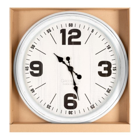 ZEGAR EUROFIRANY DEKORACYJNY 90 50 X 6 X 50 CM BIAŁY