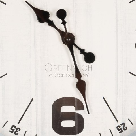 ZEGAR EUROFIRANY DEKORACYJNY 90 50 X 6 X 50 CM BIAŁY