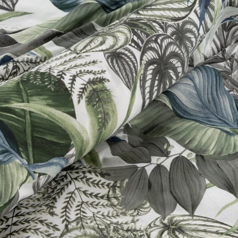 KOMPLET POŚCIELI BAWEŁNIANEJ DAVOS 220 X 200 CM ZIELONY