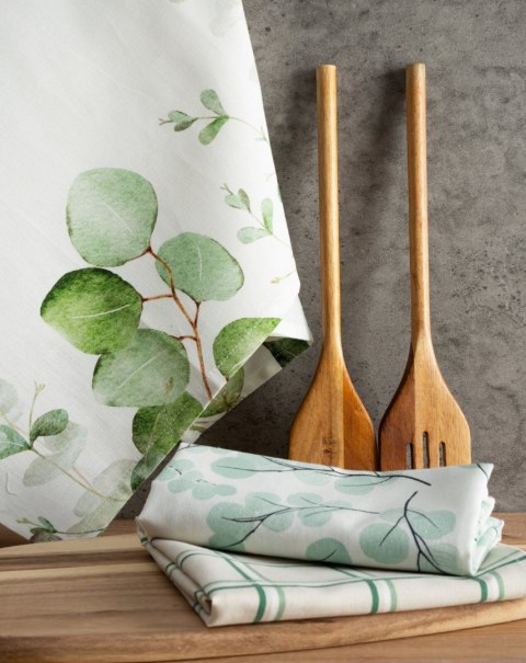 KOMPLET RĘCZNIKÓW KUCHENNYCH CLOVER 50 X 75 CM ZIELONY