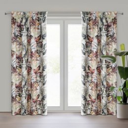 ZASŁONA GOTOWA EUROFIRANY ADELINE NA TAŚMIE 140 X 270 CM BIAŁY