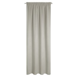 ZASŁONA GOTOWA CARLO NA TAŚMIE 130 X 300 CM BEŻOWY