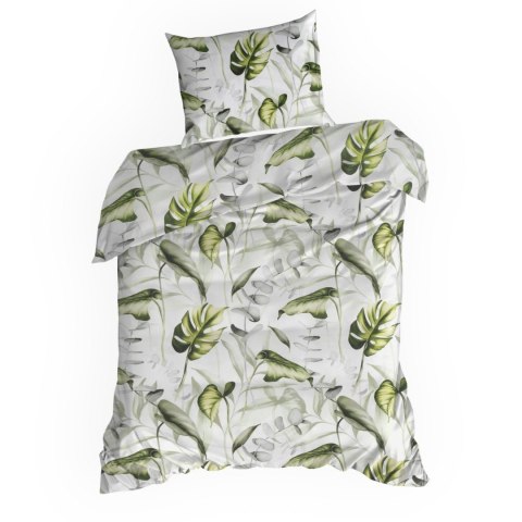 KOMPLET POŚCIELI BAWEŁNIANEJ ELLEN 160 X 200 CM ZIELONY