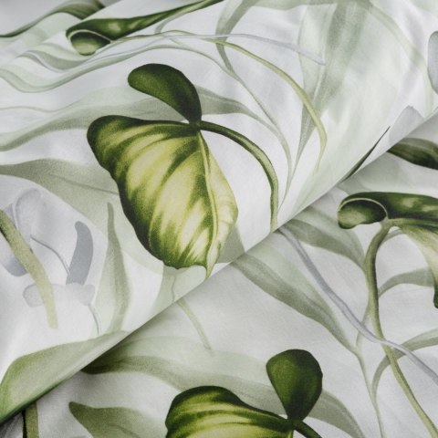 KOMPLET POŚCIELI BAWEŁNIANEJ ELLEN 160 X 200 CM ZIELONY