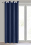 ZASŁONA   GOTOWA EUROFIRANY LOGAN 135 X 270 CM GRANATOWY