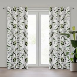 ZASŁONA EUROFIRANY GOTOWA ELLEN 140 X 250 CM BIAŁY