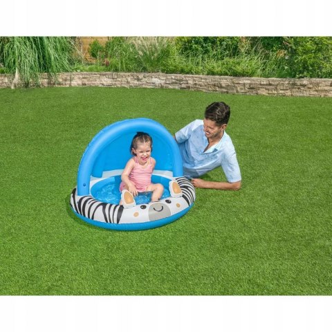 Basen Basenik Brodzik Daszek Miękkie dno 97x66cm Bestway 52559