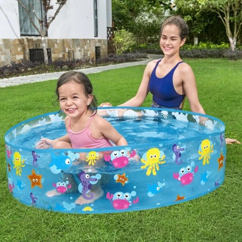 Basen ogrodowy rozporowy dla dzieci 122x 25cm Bestway 55028