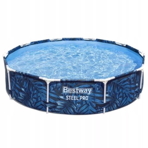 Basen stelażowy ogrodowy okrągły 305 x 66cm Bestway 56985