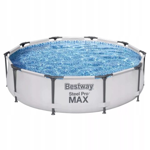 Basen stelażowy ogrodowy okrągły 305 x 76 cm Bestway 56406