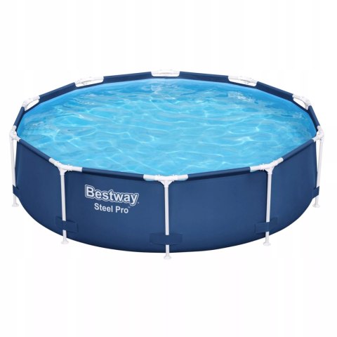 Basen stelażowy ogrodowy okrągły 305 x 76cm Bestway 56677