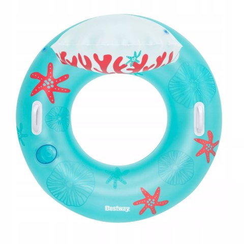 Fotel Koło Nadmuchiwane Do Pływania 100kg Bestway 43730