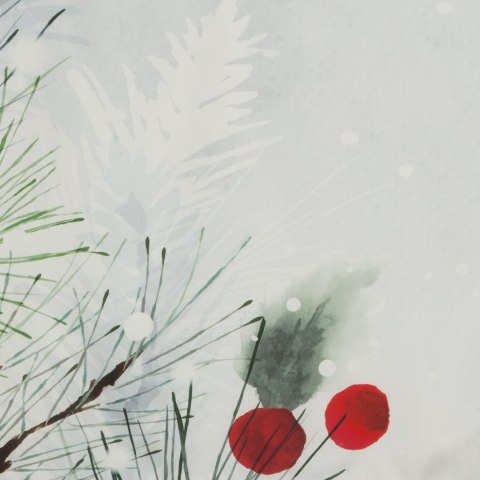 KOMPLET POŚCIELI ŚWIATECZNEJ ROBIN 140 X 200 CM JASNOSZARY