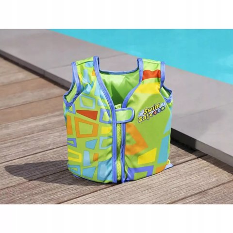 Kamizelka do nauki pływania pianka rozmiar M/L zielony Bestway 32177Z