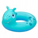 Kółko koło dmuchane do pływania 3-6 lat niebieski hipopotam Bestway 36464N