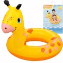Kółko koło dmuchane do pływania 3-6 lat żółta żyrafa Bestway 36464Z