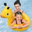 Kółko koło dmuchane do pływania 3-6 lat żółta żyrafa Bestway 36464Z