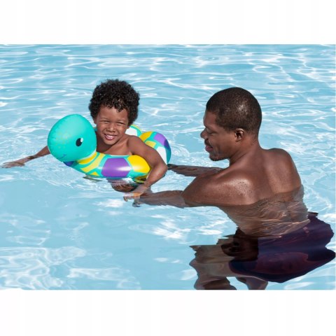 Kółko koło dmuchane do pływania dla dzieci 3-6 lat żółw Bestway 36405Z