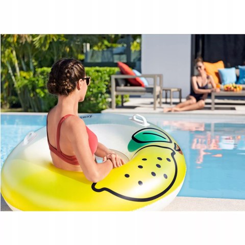 Koło nadmuchiwane do pływania cytrynka 100kg Bestway 36448